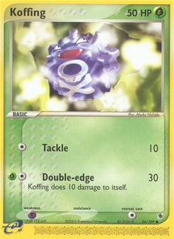 Koffing Ruby & Sapphire #54