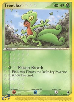 Treecko Ruby & Sapphire #75