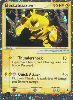 Electabuzz ex Ruby & Sapphire #97
