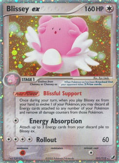 Blissey ex Unseen Forces #101