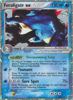 Feraligatr ex Unseen Forces #103