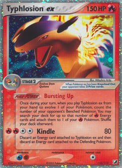 Typhlosion ex Unseen Forces #110