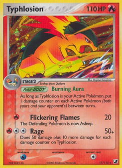 Typhlosion Unseen Forces #17