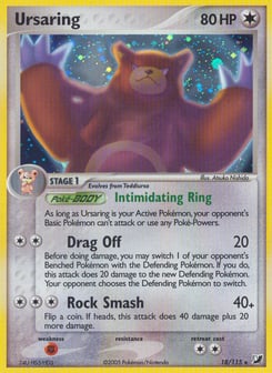 Ursaring Unseen Forces #18