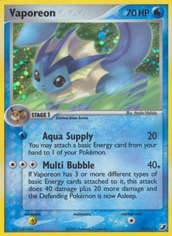 Vaporeon Unseen Forces #19