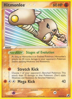 Hitmonlee Unseen Forces #25