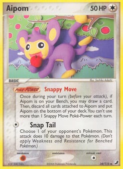 Aipom Unseen Forces #34