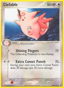 Clefable Unseen Forces #36