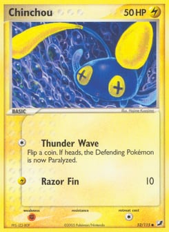 Chinchou Unseen Forces #52