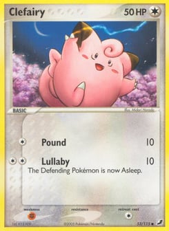 Clefairy Unseen Forces #53