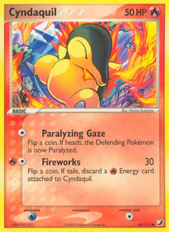 Cyndaquil Unseen Forces #54