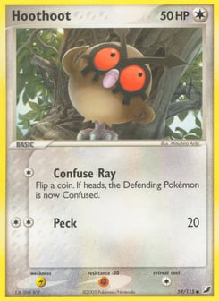 Hoothoot Unseen Forces #59
