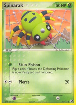 Spinarak Unseen Forces #75