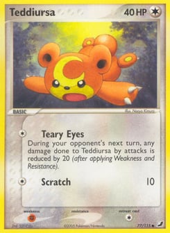 Teddiursa Unseen Forces #77