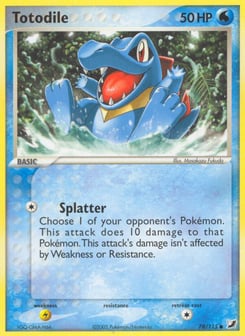 Totodile Unseen Forces #78