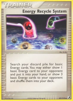 Energy Recycle System Unseen Forces #81