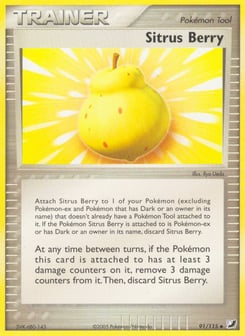 Sitrus Berry Unseen Forces #91