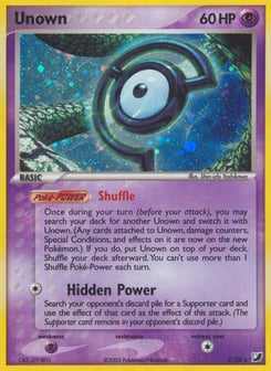 Unown Unseen Forces #C