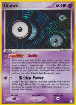 Unown Unseen Forces #I