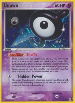 Unown Unseen Forces #J