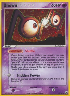 Unown Unseen Forces #N