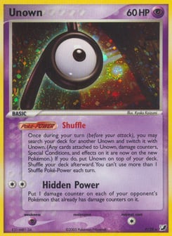 Unown Unseen Forces #P