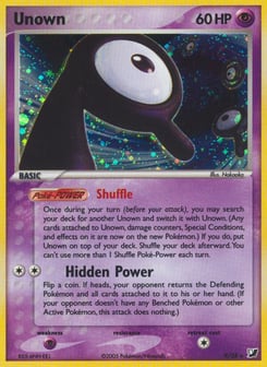 Unown Unseen Forces #R