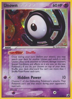 Unown Unseen Forces #U
