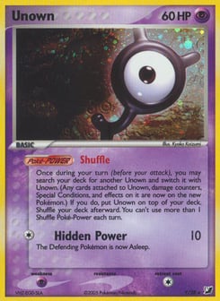 Unown Unseen Forces #Y