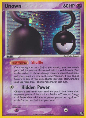 Unown — Unseen Forces #?