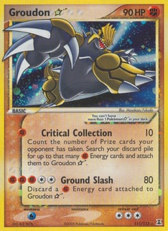 Groudon * Delta Species #111