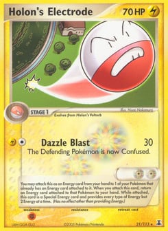 Holon's Electrode Delta Species #21