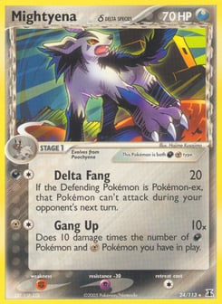 Mightyena δ Delta Species #24