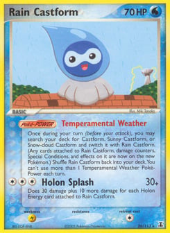 Rain Castform Delta Species #26