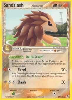 Sandslash δ Delta Species #27