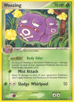 Weezing Delta Species #33