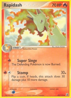 Rapidash Delta Species #52