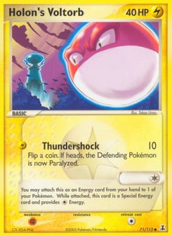 Holon's Voltorb Delta Species #71