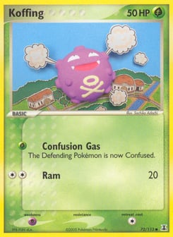 Koffing Delta Species #72