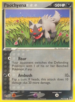 Poochyena Delta Species #79