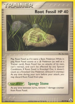 Root Fossil Legend Maker #80