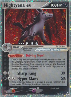 Mightyena ex Holon Phantoms #101