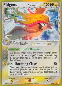 Pidgeot δ Holon Phantoms #14