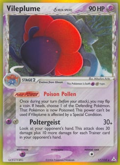 Vileplume δ Holon Phantoms #17