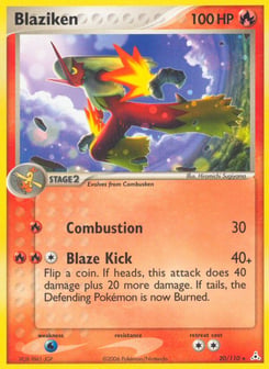 Blaziken Holon Phantoms #20