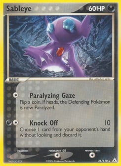 Sableye Holon Phantoms #31