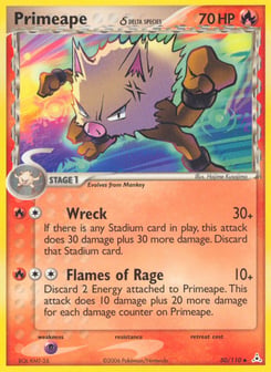 Primeape δ Holon Phantoms #50