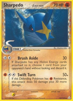 Sharpedo δ Holon Phantoms #53
