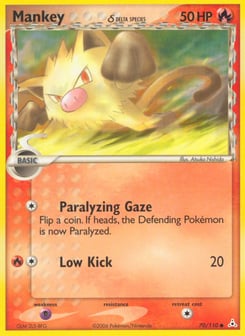 Mankey δ Holon Phantoms #70