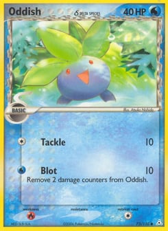 Oddish δ Holon Phantoms #73